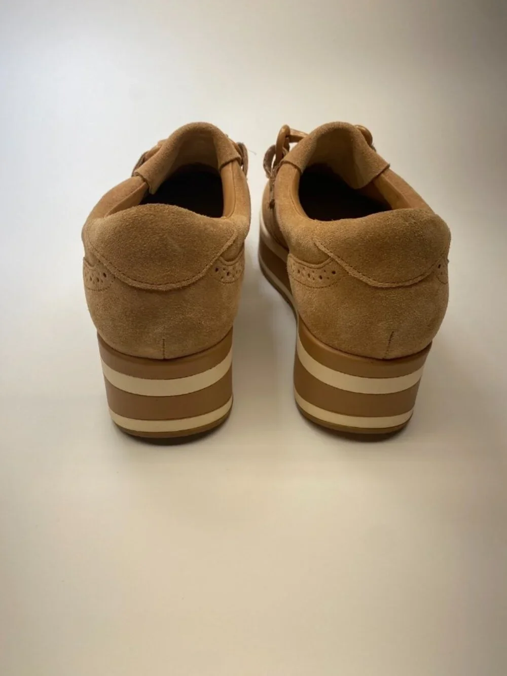 Dolce Vita Women Jhax Toffee Suede Platform Loafer Sneaker Sz 9.5